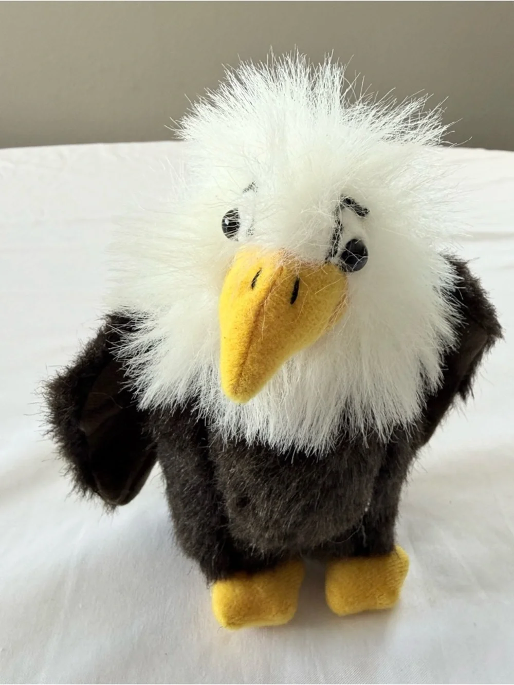 Sugar Loaf American Bald Eagle Stuff Toy Approximately 6” Sitting Down.